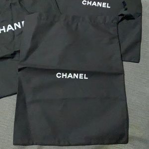 3 brand new Chanel dust bags (bootie size)